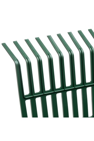 Грабли веерные пластиковые, 420 мм, 22 плоских зуба, в комплекте с черенком Россия