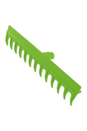 Грабли пластиковые, 430 мм, 13 прямых зубьев, без черенка, Сибртех