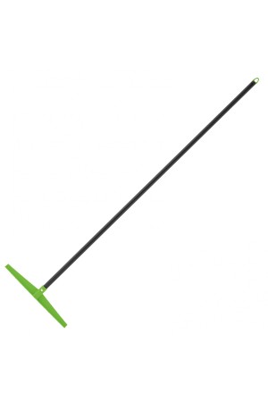 Грабли пластиковые, 430 мм, 13 прямых зубьев, металлический черенок, Сибртех