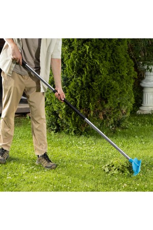 Грабли пластиковые, 400 мм, 12 прямых зубьев, усиленные, Luxe, Palisad