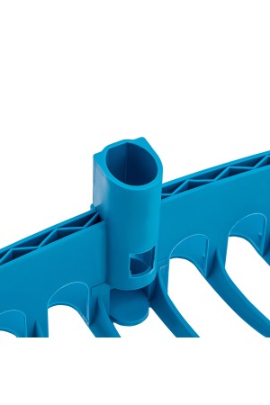 Грабли пластиковые, 400 мм, 12 прямых зубьев, усиленные, Luxe, Palisad