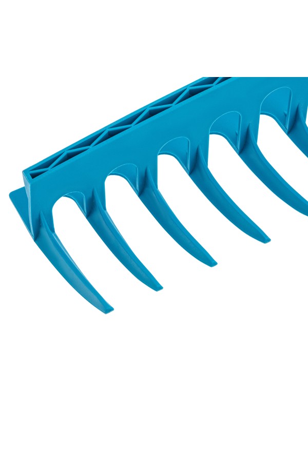 Грабли пластиковые, 565 мм, 18 прямых зубьев, усиленные, Luxe, Palisad