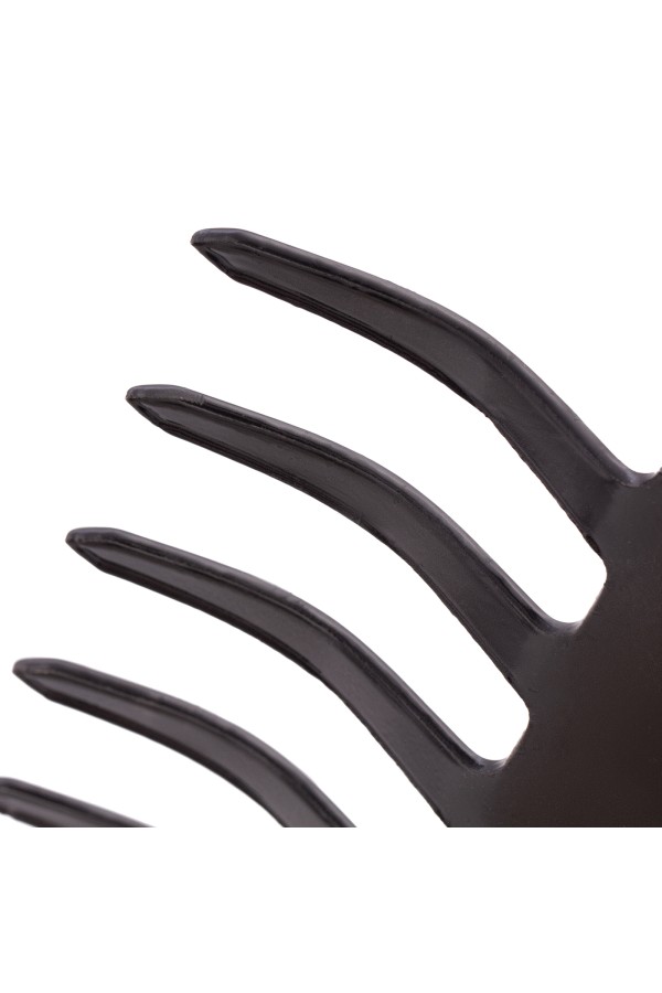 Грабли стальные, 360х1300 мм, 14 прямых зубьев, деревянный черенок, Сибртех