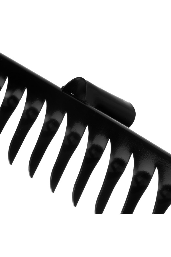 Грабли стальные, 420 мм, 16 витых зубьев, без черенка, Сибртех