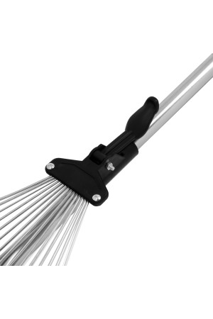 Грабли веерные стальные, 190 - 520 х 1200 - 1500 мм, 15 зубьев, раздвижные, стальной черенок, Palisad