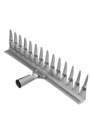 Грабли, нержавеющая сталь, 340 мм, 14 витых зубьев, без черенка, Россия, Сибртех