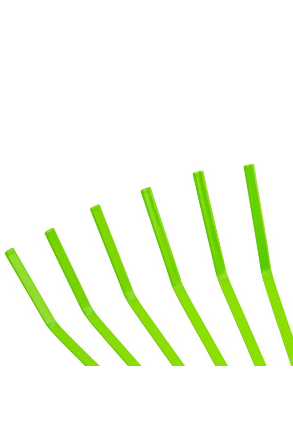 Грабли веерные стальные, 425 мм, 22 плоских зуба, эмалированные, без черенка, Palisad