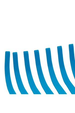 Грабли веерные пластиковые, 485 мм, 23 плоских зуба, усиленные, Luxe, Palisad