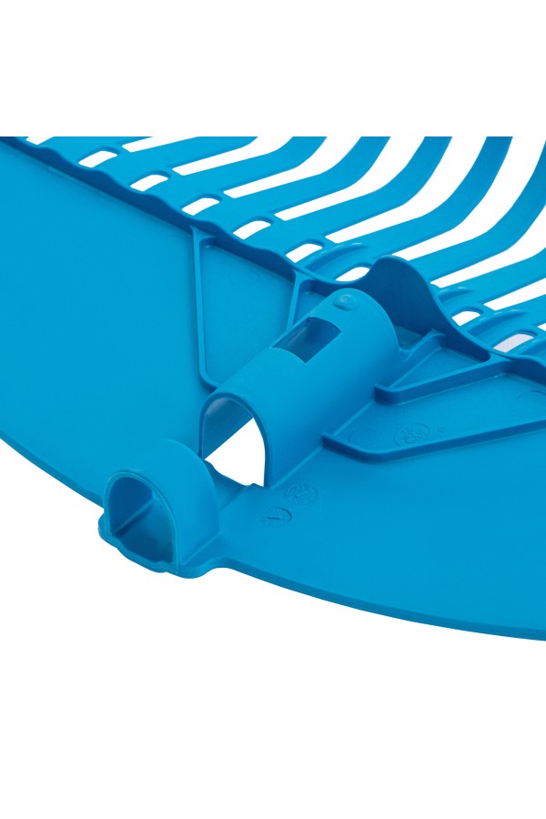 Грабли веерные пластиковые, 485 мм, 23 плоских зуба, усиленные, Luxe, Palisad