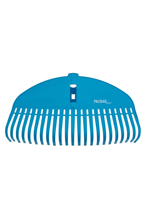 Грабли веерные пластиковые, 485 мм, 23 плоских зуба, усиленные, Luxe, Palisad