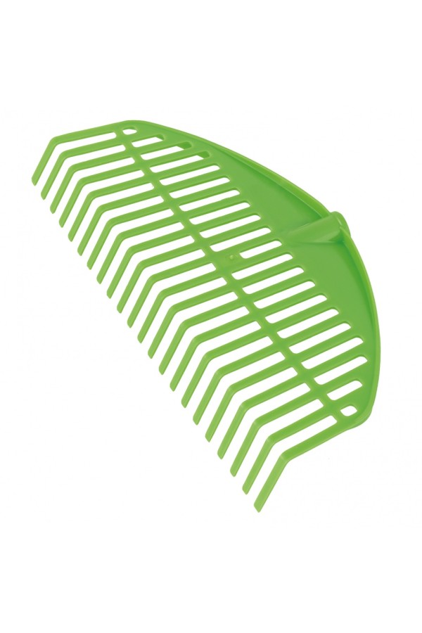 Грабли веерные пластиковые, 430 мм, 22 плоских зуба, без черенка, Sparta