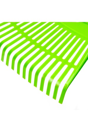 Грабли веерные пластиковые, 495 х 1680 мм, 23 плоских зуба, алюминиевый черенок, Россия, Palisad