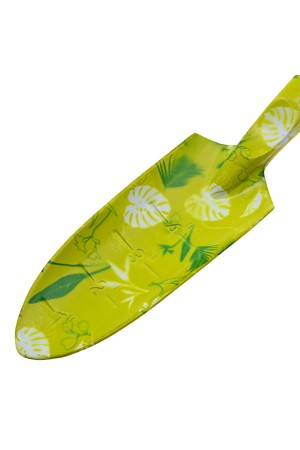 Совок цельнометаллический алюминиевый узкий, Flower Lime, Palisad