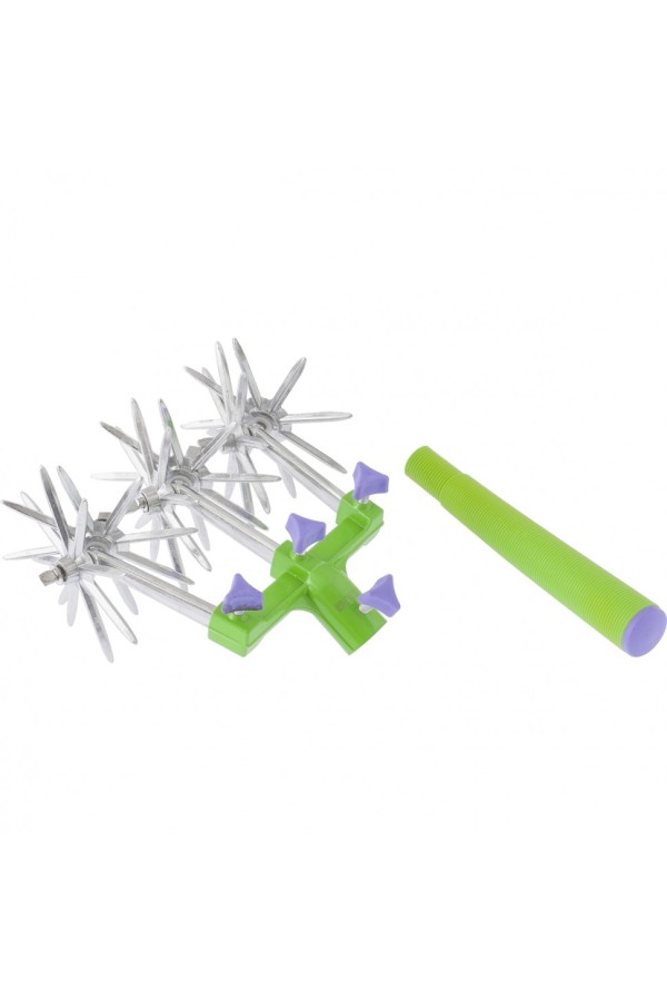 Культиватор садовый, 3 пары колес, рукоятка с 1 парой колес 65 х 205 мм, Palisad