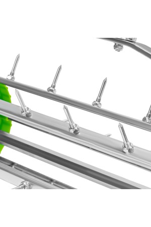 Аэратор газонный, 440 х 1400 мм, стальной черенок, Palisad