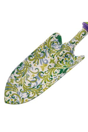 Совок посадочный широкий, 80 х 330 мм, стальной, пластиковая рукоятка, Flower Green, Palisad