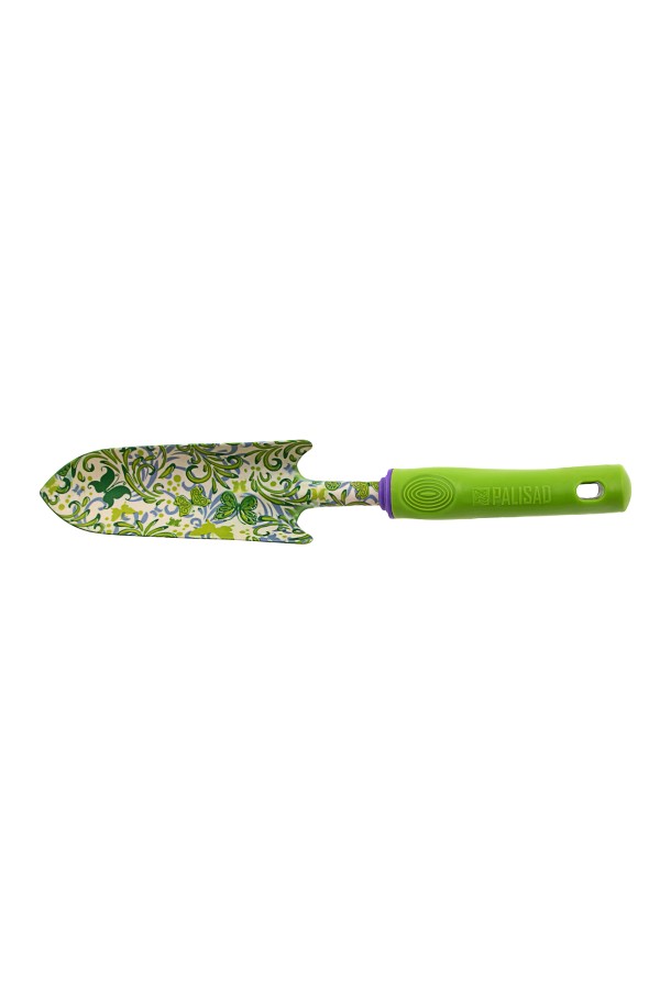 Совок посадочный узкий, 55 х 330 мм, стальной, пластиковая рукоятка, Flower Green, Palisad