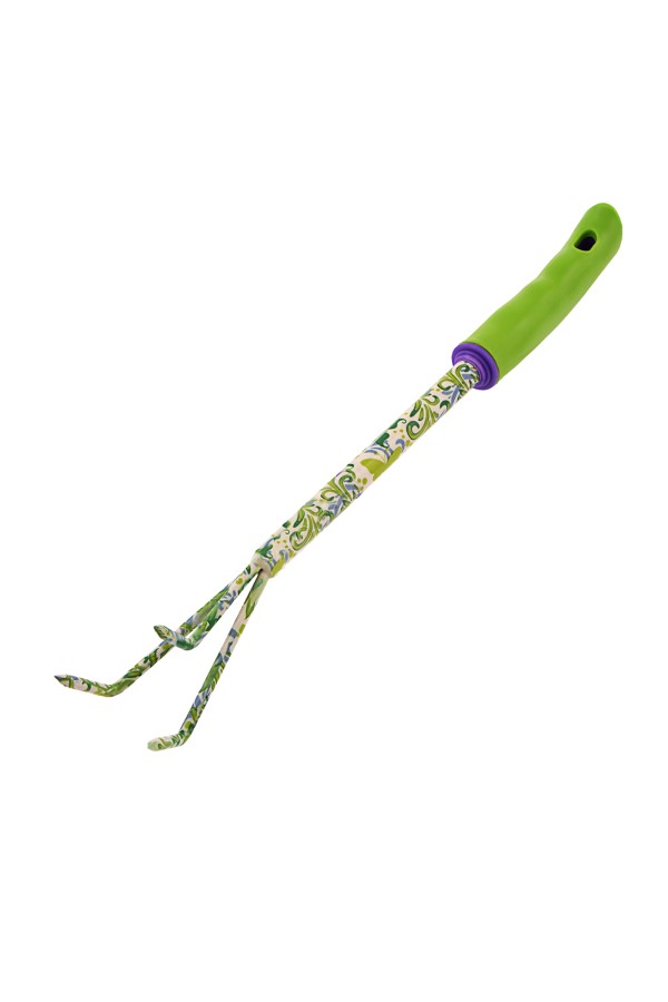 Рыхлитель 3 - зубый, 60 х 415 мм, стальной, пластиковая рукоятка, Flower Green, Palisad