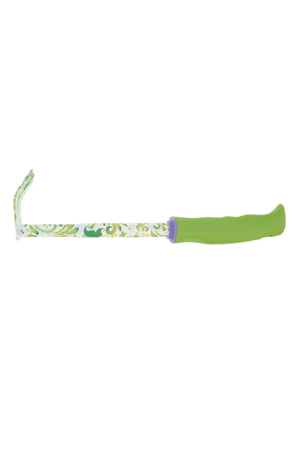 Грабли 5 - зубые, 85 х 310 мм, стальные, пластиковая рукоятка, Flower Green, Palisad