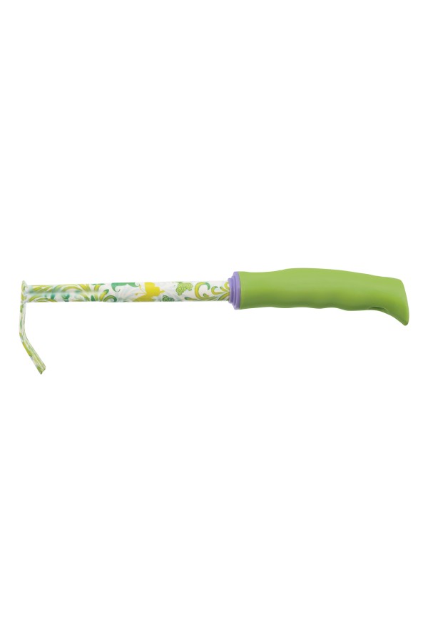 Грабли 5 - зубые, 85 х 310 мм, стальные, пластиковая рукоятка, Flower Green, Palisad