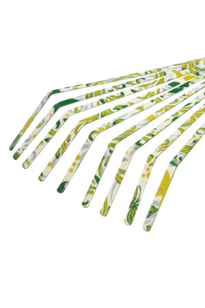 Грабли веерные 9 - зубые, 75 х 385 мм, стальные, пластиковая рукоятка, Flower Green, Palisad