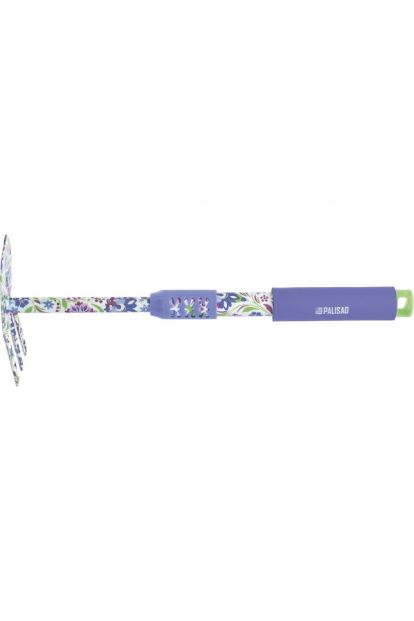 Мотыжка комбинированная, 65 х 385 мм, стальная, удлиненная рукоятка, Flower Mint, Palisad