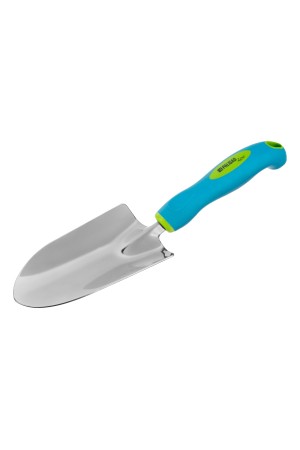 Совок посадочный широкий, 90 х 320 мм, нержавеющая сталь, двухкомпонентная рукоятка, Premium Plus, Palisad