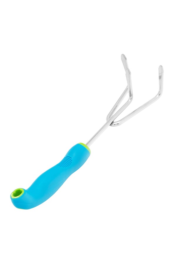 Рыхлитель 3 - зубый, 80 х 310 мм, нержавеющая сталь, двухкомпонентная рукоятка, Premium Plus, Palisad