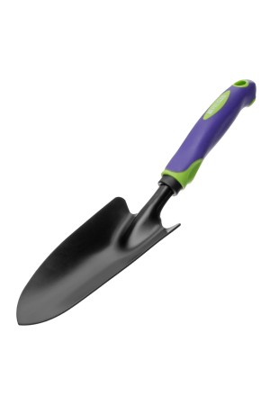 Совок посадочный широкий, 85х335 мм, стальной, обрезиненная эргономичная рукоятка, LSR1, Palisad