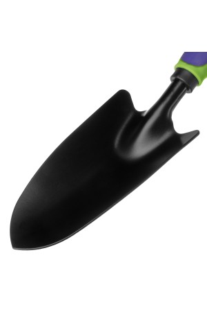 Совок посадочный широкий, 85х335 мм, стальной, обрезиненная эргономичная рукоятка, LSR1, Palisad