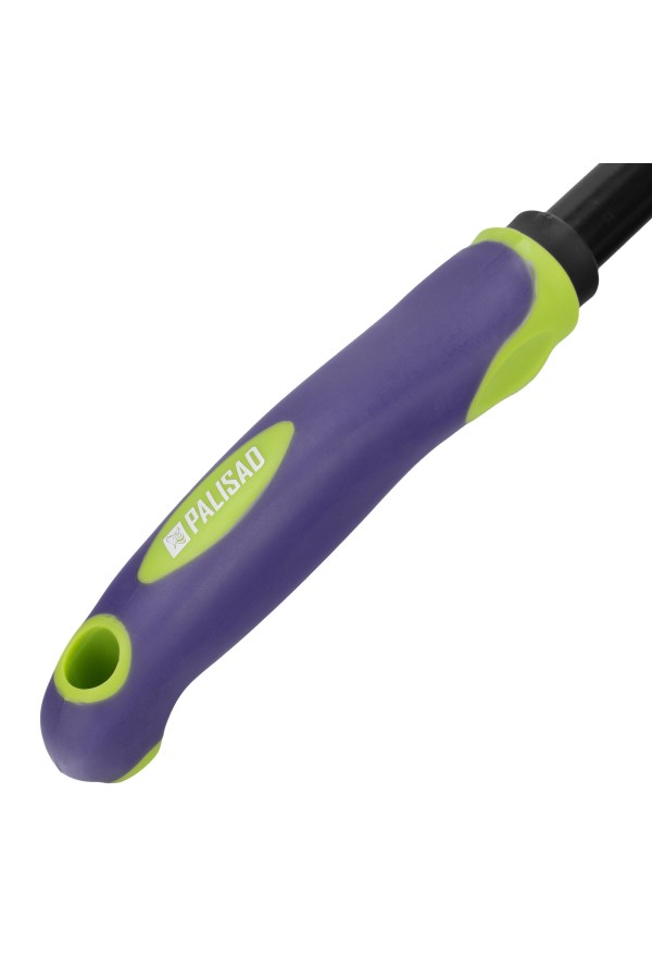 Грабли 6-зубые, 110х300 мм, стальные, обрезиненная эргономичная рукоятка, LSR1, Palisad