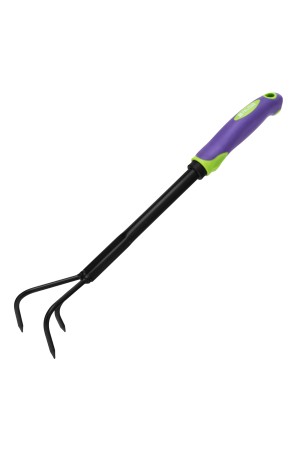 Рыхлитель 3-зубый, 60х400 мм, стальной, обрезиненная эргономичная рукоятка, LSR1, Palisad