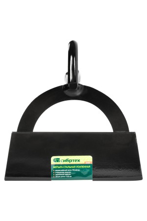 Мотыга стальная усиленная, 170 х 60 х 1430 мм, деревянный черенок, Россия, Сибртех