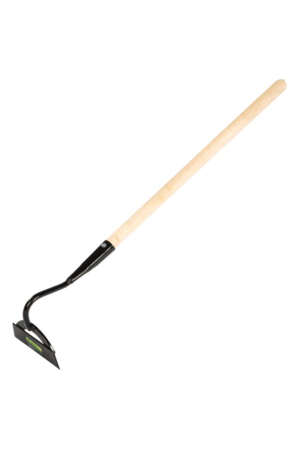 Мотыга стальная усиленная, 150 х 45 х 860 мм, деревянный черенок, Сибртех