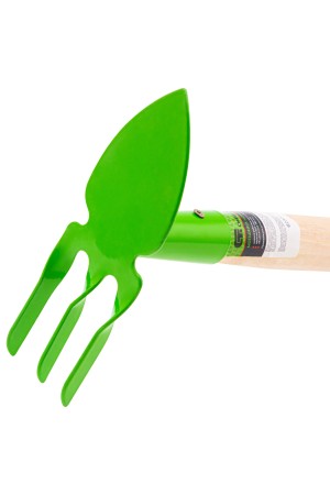 Мотыжка комбинированная, 60 х 380 мм, стальная, деревянная рукоятка, Агроном, Россия, Сибртех