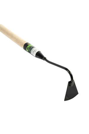 Мотыга стальная, 60 х 80 х 780 мм, узкая, деревянный черенок, Россия, Сибртех