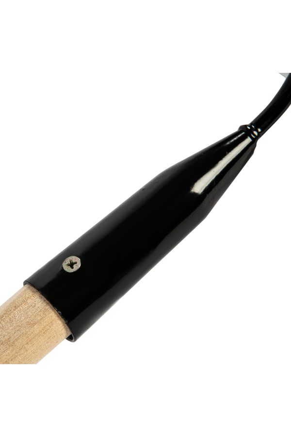 Мотыга стальная, 170 х 60 х 1300 мм, деревянный черенок, Сибртех