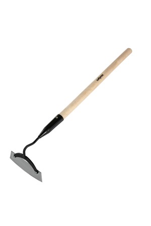 Мотыга стальная, 170 х 60 х 710 мм, деревянный черенок, Россия, Сибртех