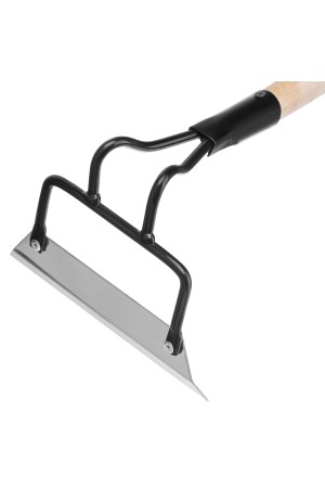 Мотыга, нержавеющая сталь, 200 х 50 х 1300 мм, деревянный черенок, Россия, Сибртех