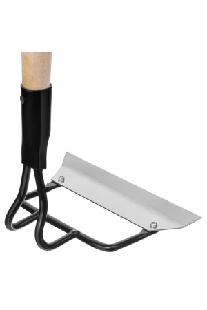 Мотыга, нержавеющая сталь, 200 х 50 х 1300 мм, деревянный черенок, Россия, Сибртех