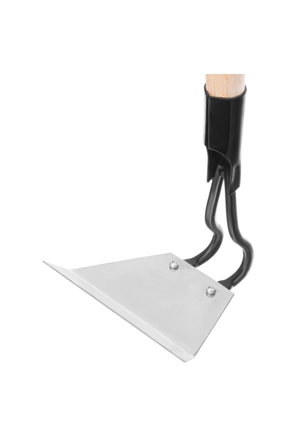 Мотыга, нержавеющая сталь, 150 х 90 х 1300 мм, деревянный черенок, Сибртех