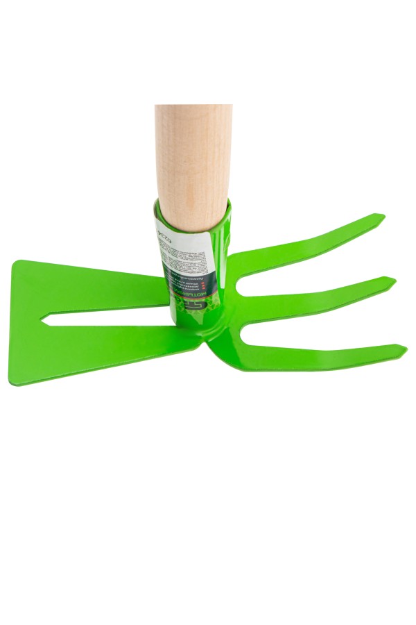 Мотыжка комбинированная, 75 х 380 мм, стальная, деревянная рукоятка, Агроном, Сибртех