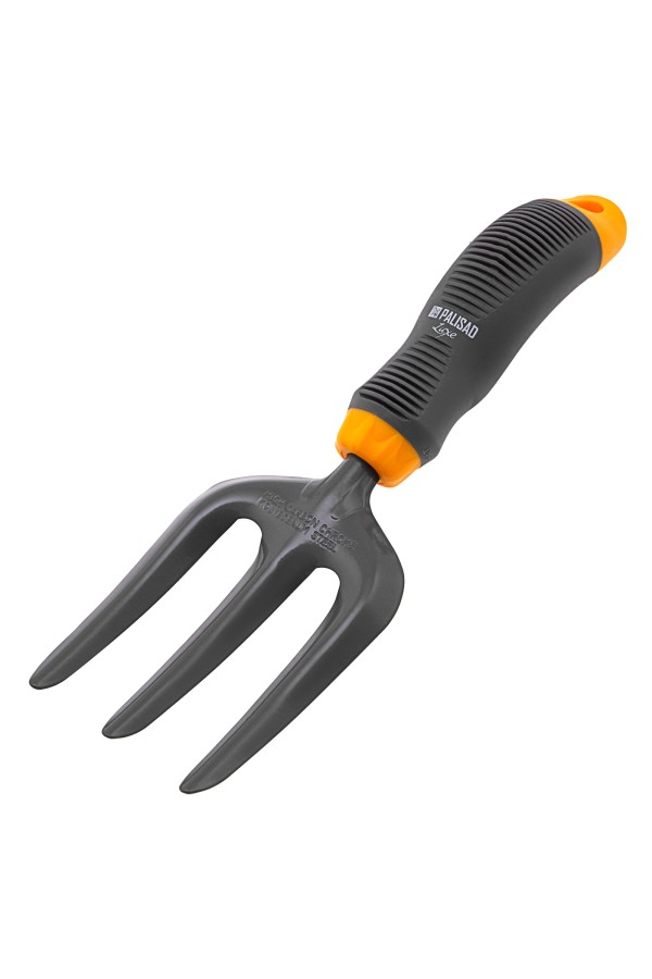 Вилка посадочная 3 - зубая, эргономичная двухкомпонентная рукоятка, Luxe, Palisad