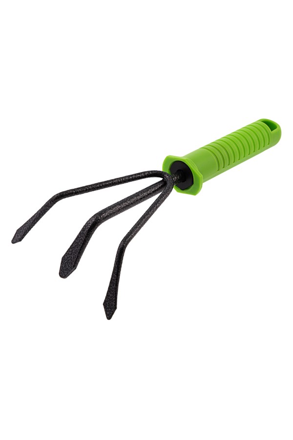 Рыхлитель 3 - зубый, 100 х 225 мм, стальной, пластиковая рукоятка, Standard, Palisad