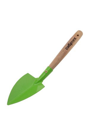 Совок посадочный широкий, 70 х 310 мм, стальной, деревянная рукоятка, Агроном, Россия, Сибртех