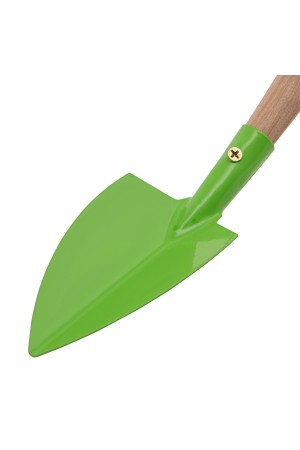 Совок посадочный широкий, 70 х 310 мм, стальной, деревянная рукоятка, Агроном, Россия, Сибртех