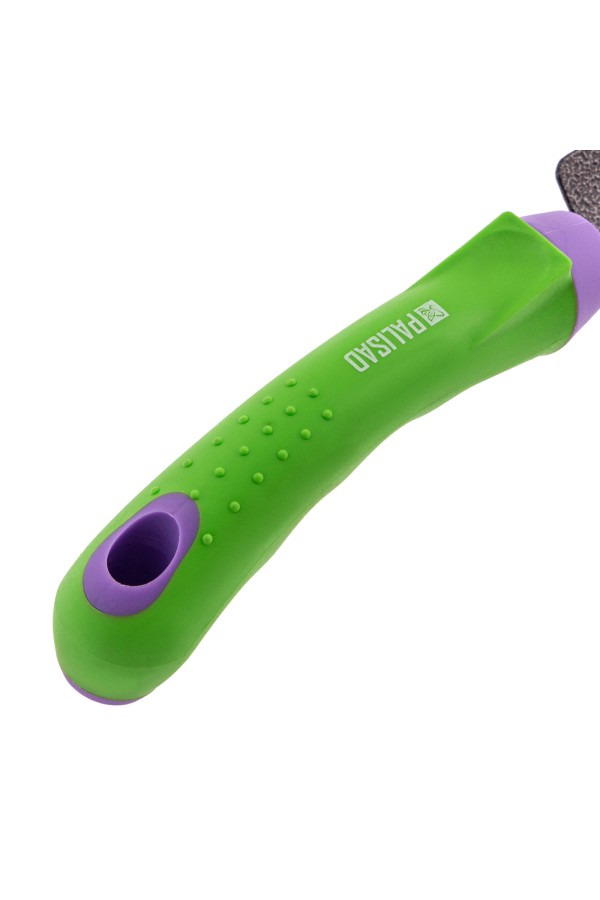 Совок посадочный узкий, 65 х 300 мм, стальной, обрезиненная эргономичная рукоятка, Era, Palisad