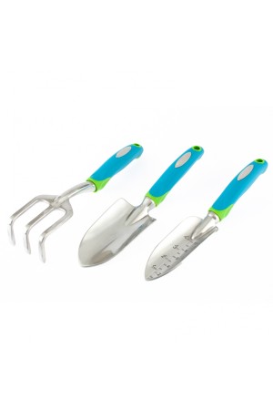 Набор садового инструмента, алюминиевый цельнолитой, 3 предмета, Luxe, Palisad
