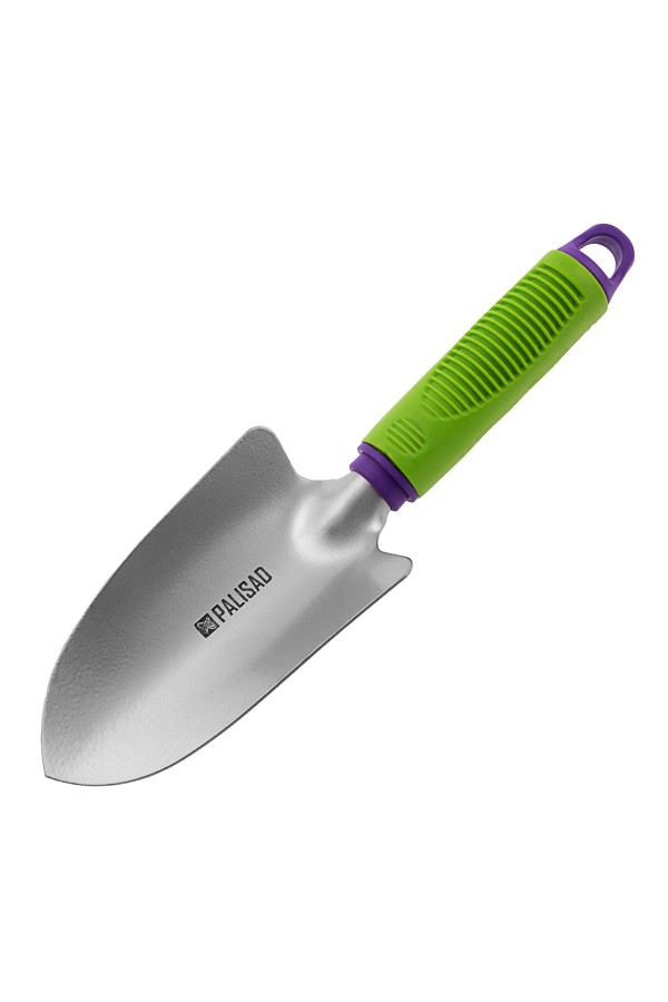 Совок посадочный широкий, 85 х 300 мм, стальной, пластиковая рукоятка, Connect, Palisad