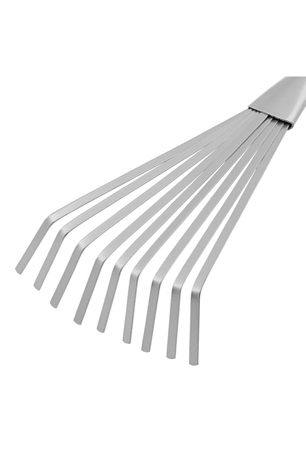 Грабли веерные 9 - зубые, 130 х 420 мм, стальные, пластиковая рукоятка, Connect, Palisad